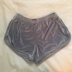 Brandy Melville Velvet shorts